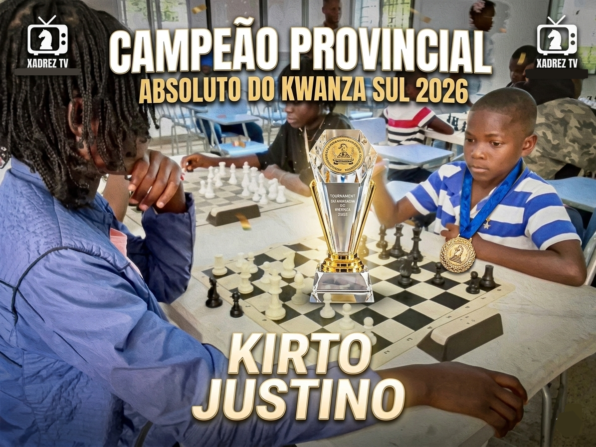Kirto Justino conquista o Campeonato Provincial Absoluto do Kwanza Sul 2026
