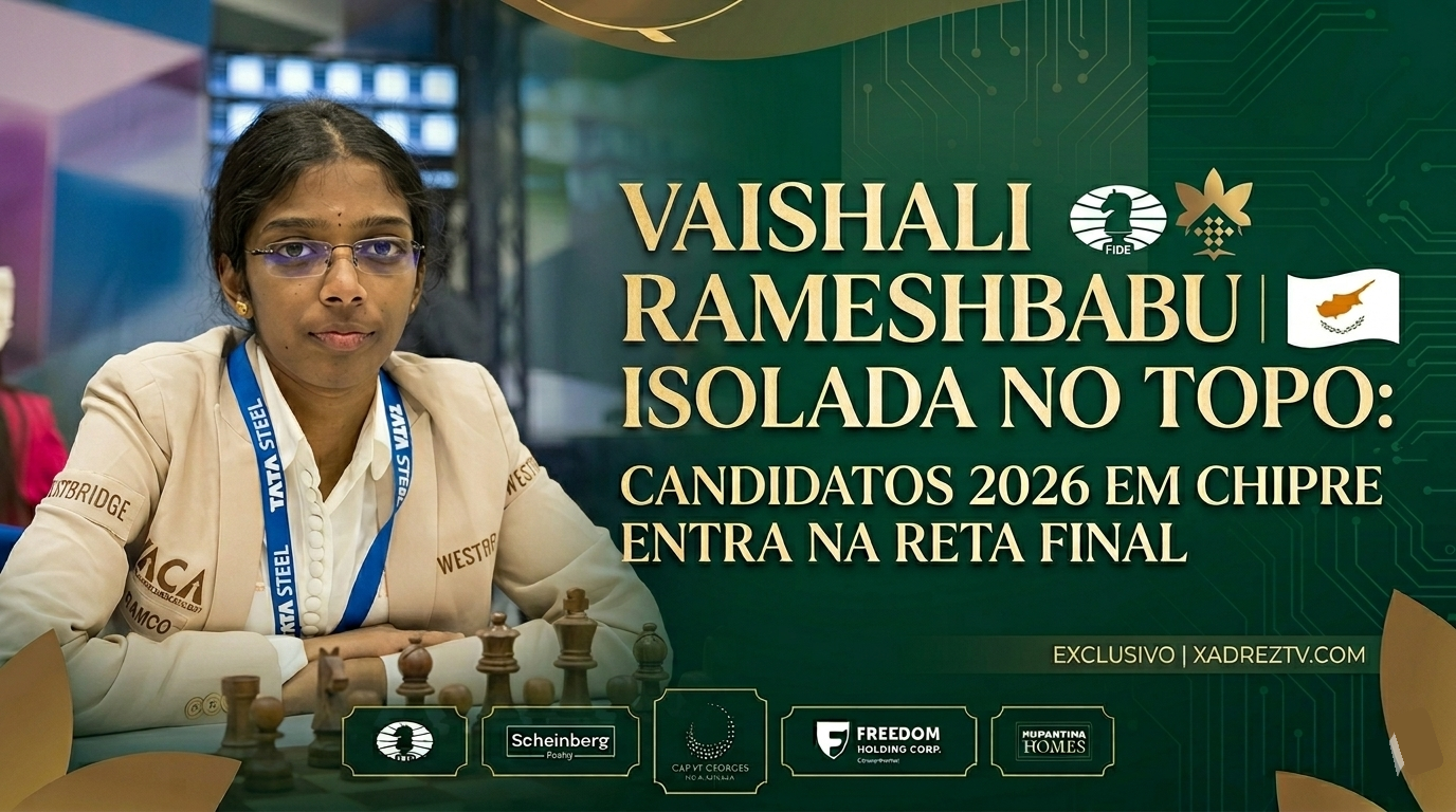 Vaishali Rameshbabu Isolada no Topo: Candidatos 2026 em Chipre Entra na Reta Final
